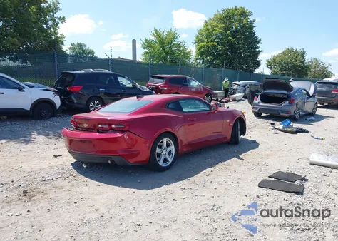 2020 Chevrolet Camaro Rwd 1Lt from USA, damaged, VIN 1G1FB1RS5L0102096